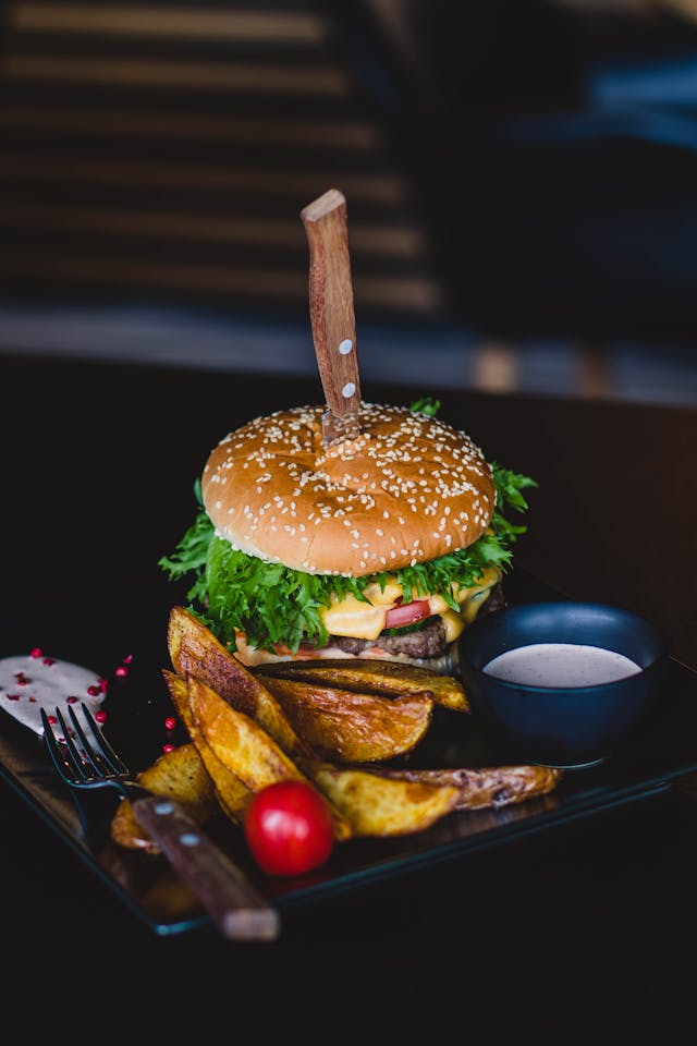 Printed restaurant promotion flyer